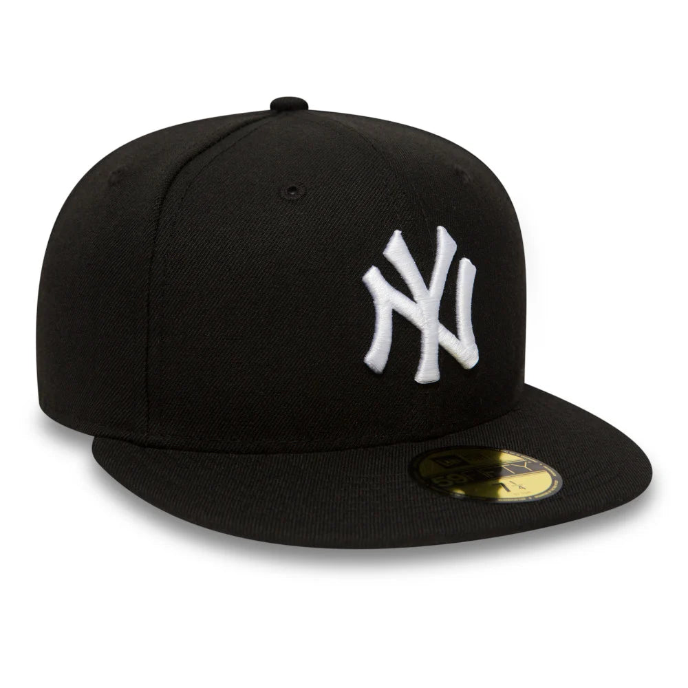 Black NYC Fitted Cap