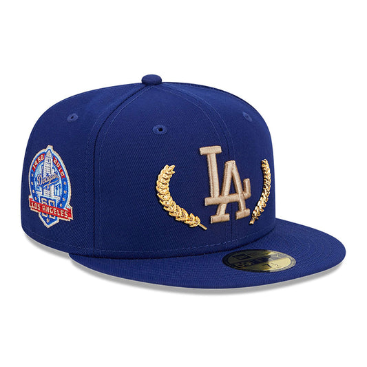 LA Lakers gold leaf fitted cap