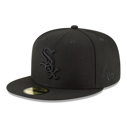 Sox Black Fitted Cap