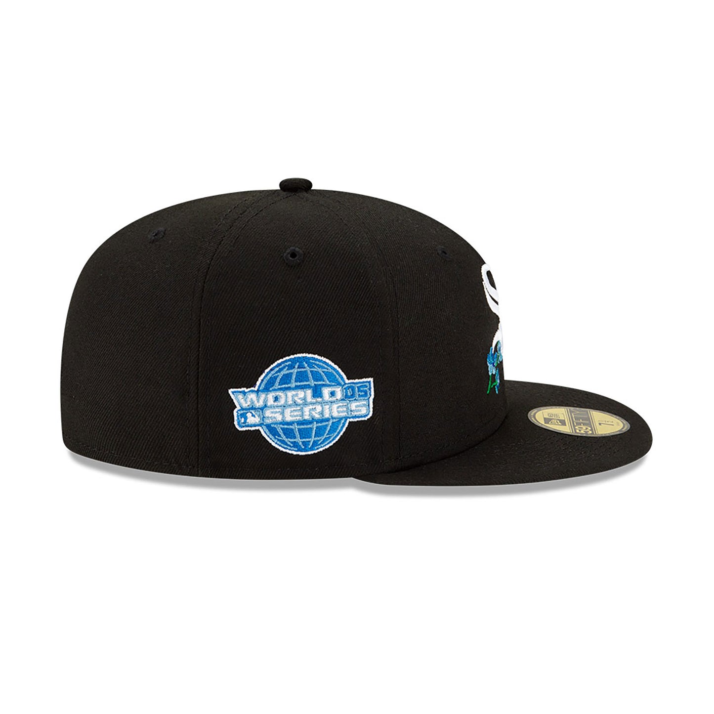 SOX flower blue Fitted Cap sp