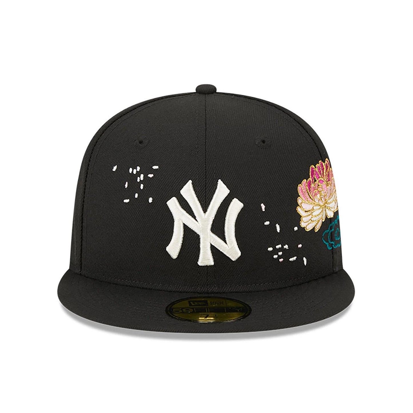 New York Yankees Cherry Blossom Black 59FIFTY Fitted Cap