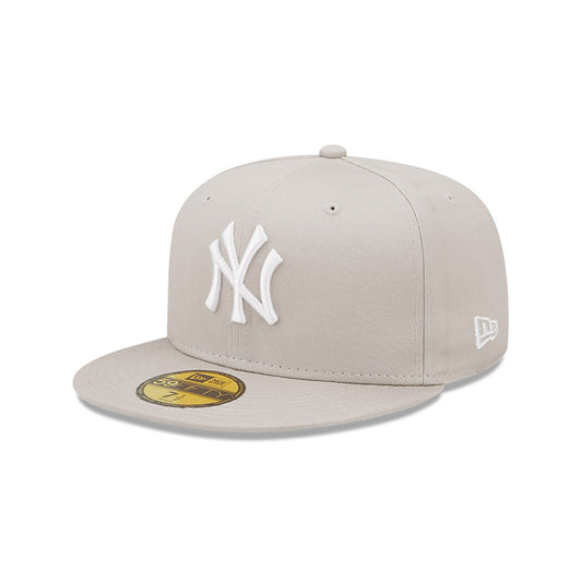 Stone Grey NYC Fitted Cap