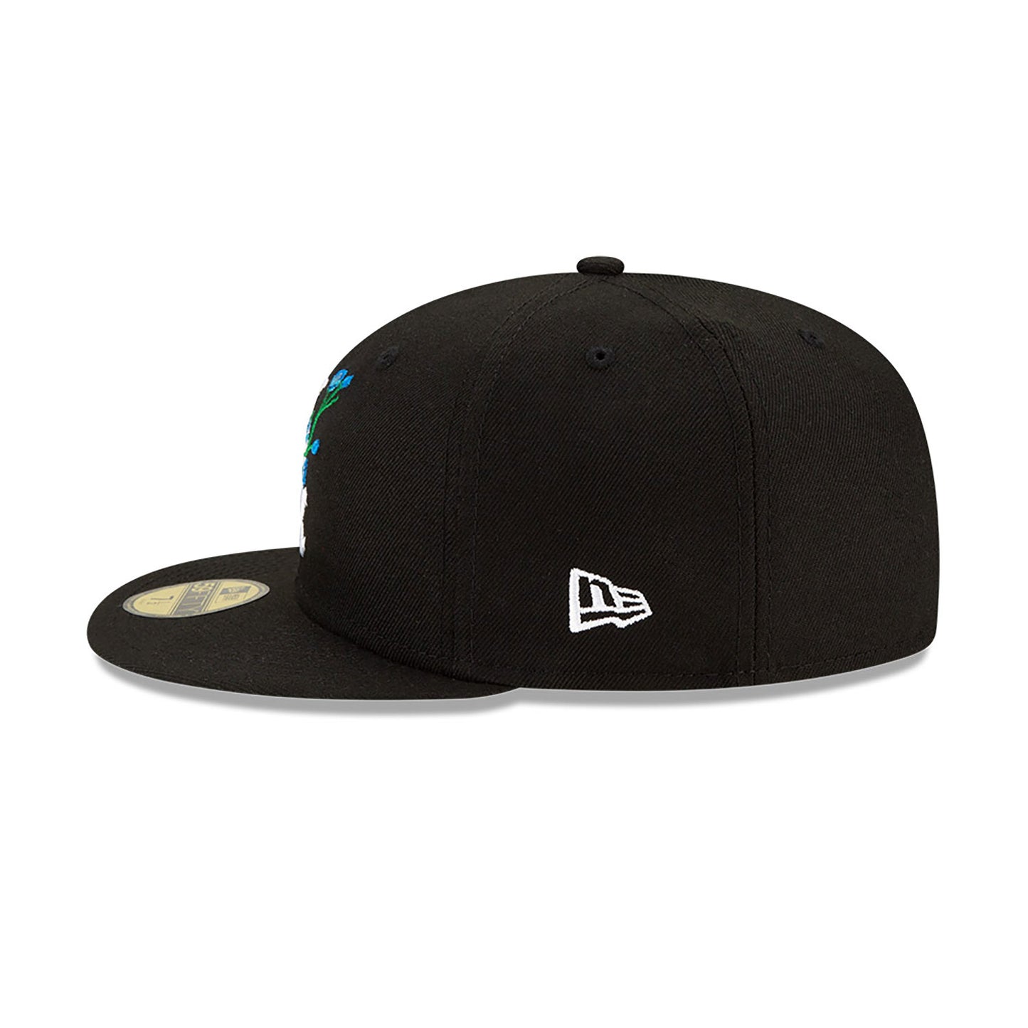 SOX flower blue Fitted Cap sp