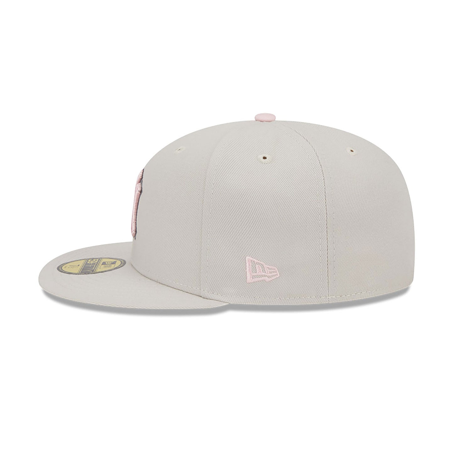 White NYC Fitted Cap sp