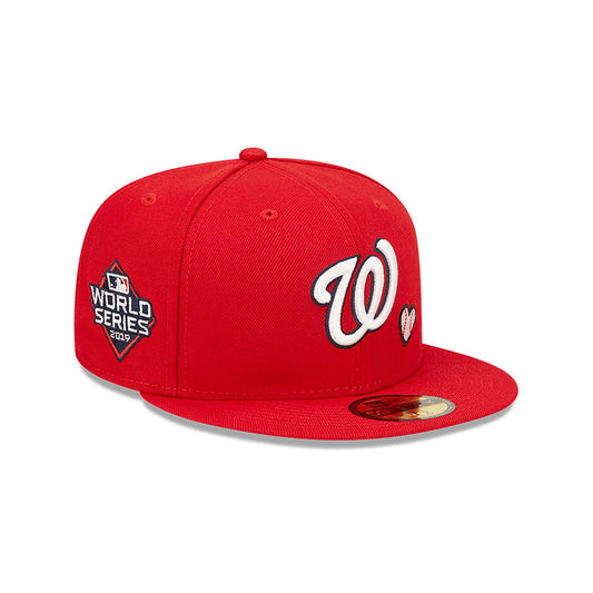 Washington MLB Red Fitted Cap